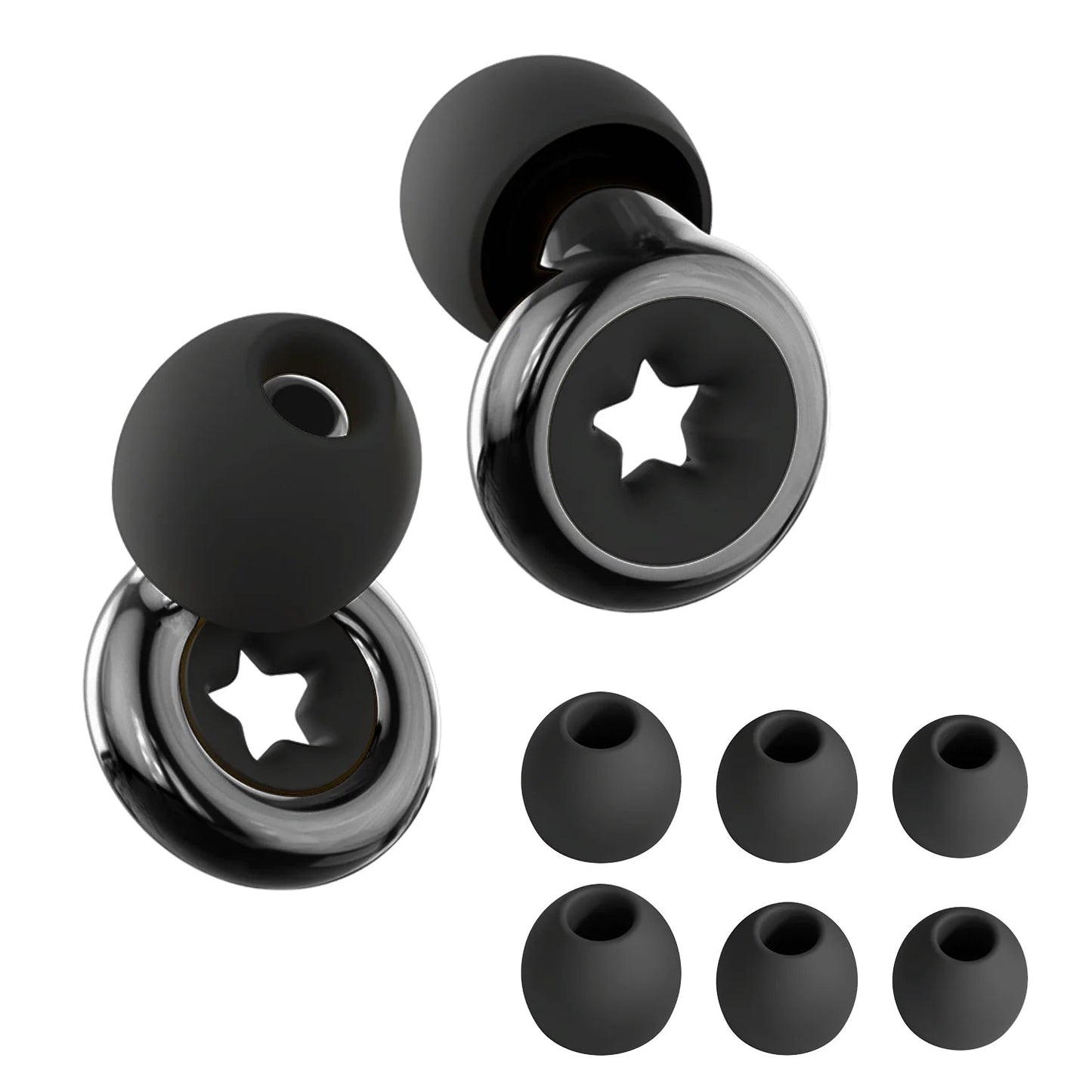 Wiederverwendbare Ohrstöpsel – Lärmlinderung mit klarer Sprache für soziale Versammlungen, Arbeit und Lärmempfindlichkeit – Ohrstöpsel zur Geräuschreduzierung - Earplugs Prime