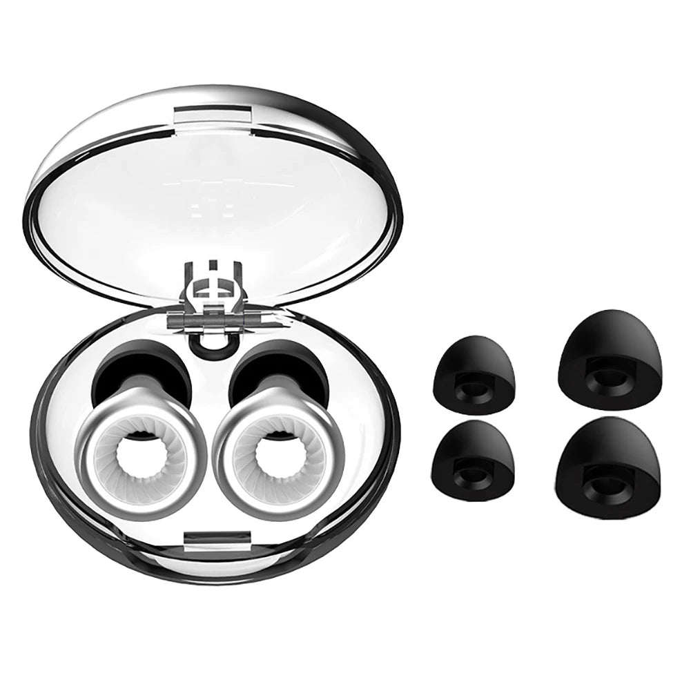 1 Paar Silikon - Ohrstöpsel zum Schwimmen, professioneller wasserdichter Ohrstöpsel mit exquisitem Box - Set, Geräuschreduzierungs - Ohrstöpsel zum Schlafen - Earplugs Pro