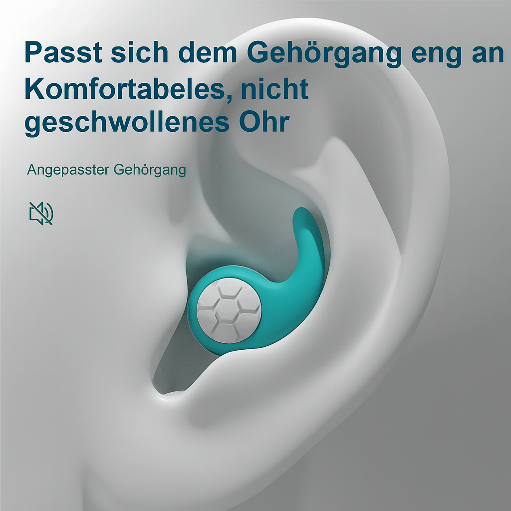 3 - Lagen Ohrstöpsel – Ruhige Nächte - Earplugs Prime