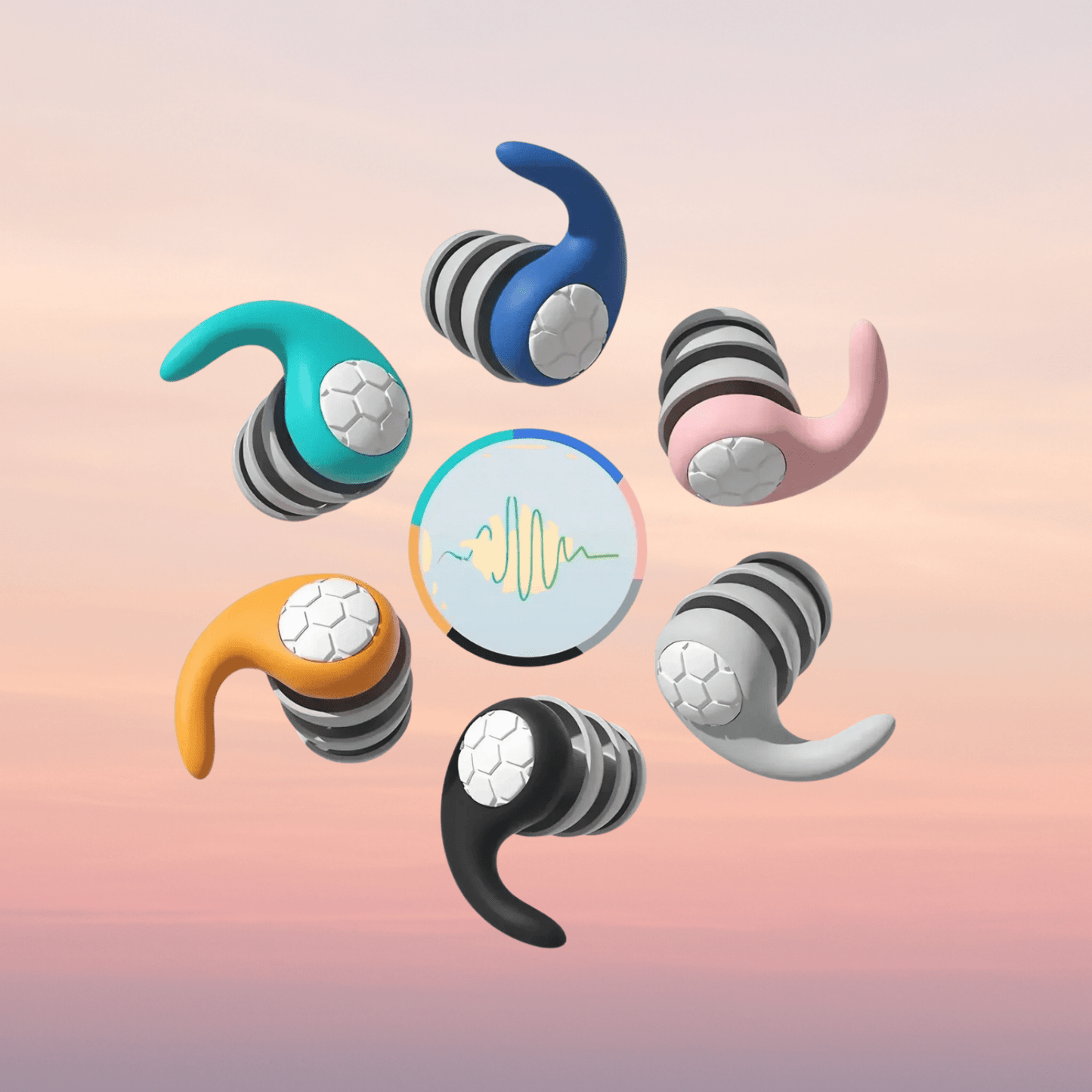 3 - Lagen Ohrstöpsel – Ruhige Nächte - Earplugs Prime