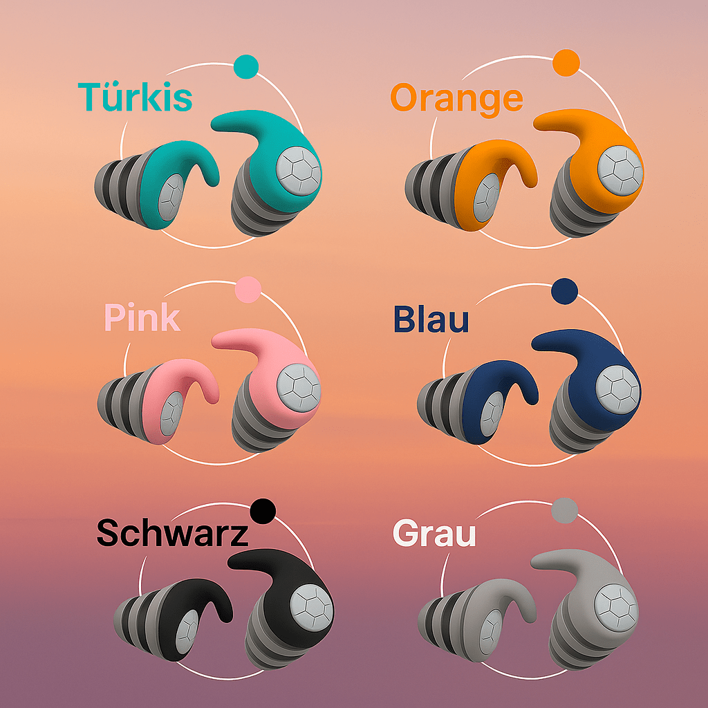 3 - Lagen Ohrstöpsel – Ruhige Nächte - Earplugs Prime