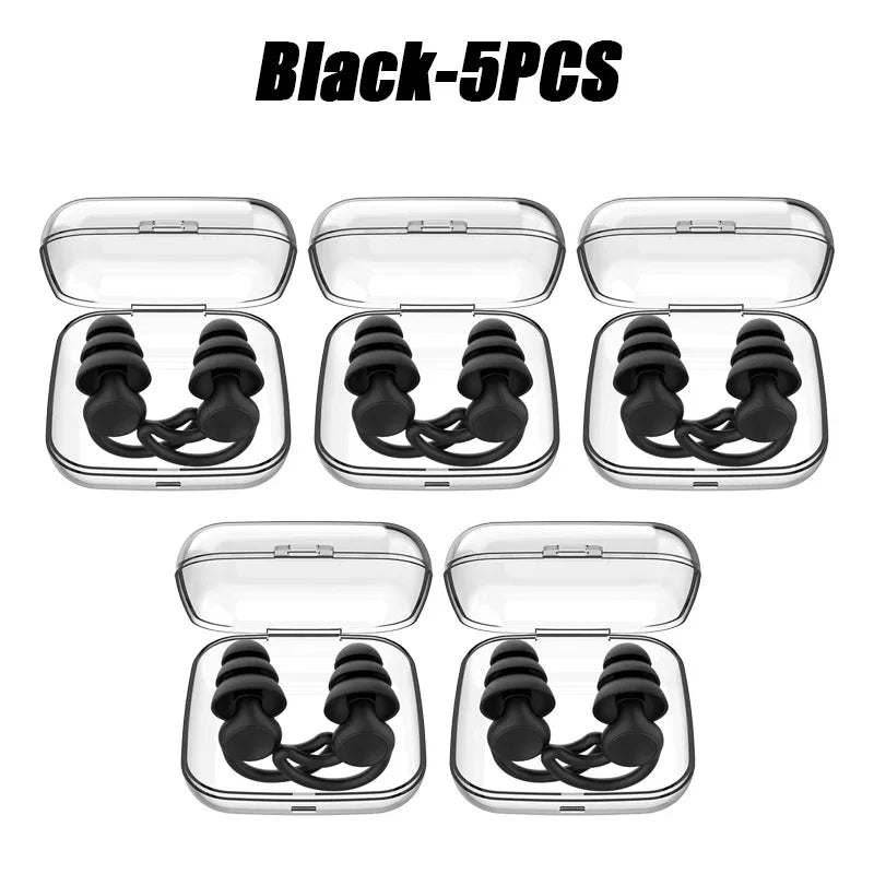 3 Schichten schlafende Ohr stöpsel Schall reduzierung stopfen Ohr Gehörschutz Silikon Anti - Noise - Stecker für Reisende Schlaf Ohr stöpsel - Earplugs Prime