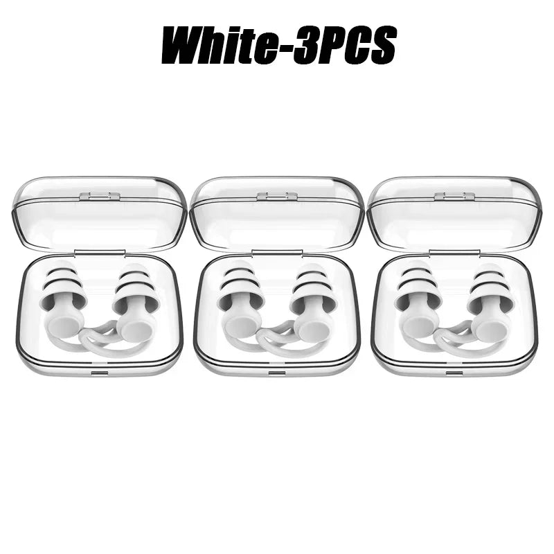 3 Schichten schlafende Ohr stöpsel Schall reduzierung stopfen Ohr Gehörschutz Silikon Anti - Noise - Stecker für Reisende Schlaf Ohr stöpsel - Earplugs Prime