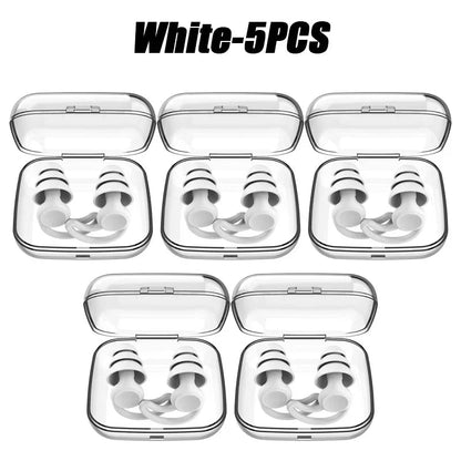 3 Schichten schlafende Ohr stöpsel Schall reduzierung stopfen Ohr Gehörschutz Silikon Anti - Noise - Stecker für Reisende Schlaf Ohr stöpsel - Earplugs Prime