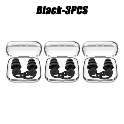 3 Schichten schlafende Ohr stöpsel Schall reduzierung stopfen Ohr Gehörschutz Silikon Anti - Noise - Stecker für Reisende Schlaf Ohr stöpsel - Earplugs Prime