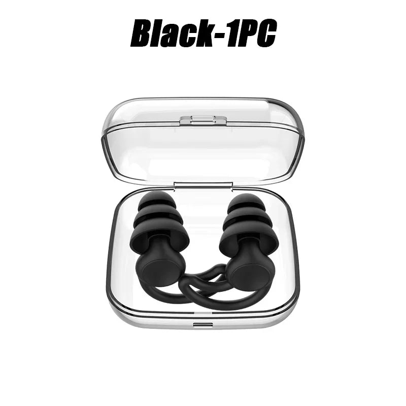 3 Schichten schlafende Ohr stöpsel Schall reduzierung stopfen Ohr Gehörschutz Silikon Anti - Noise - Stecker für Reisende Schlaf Ohr stöpsel - Earplugs Prime