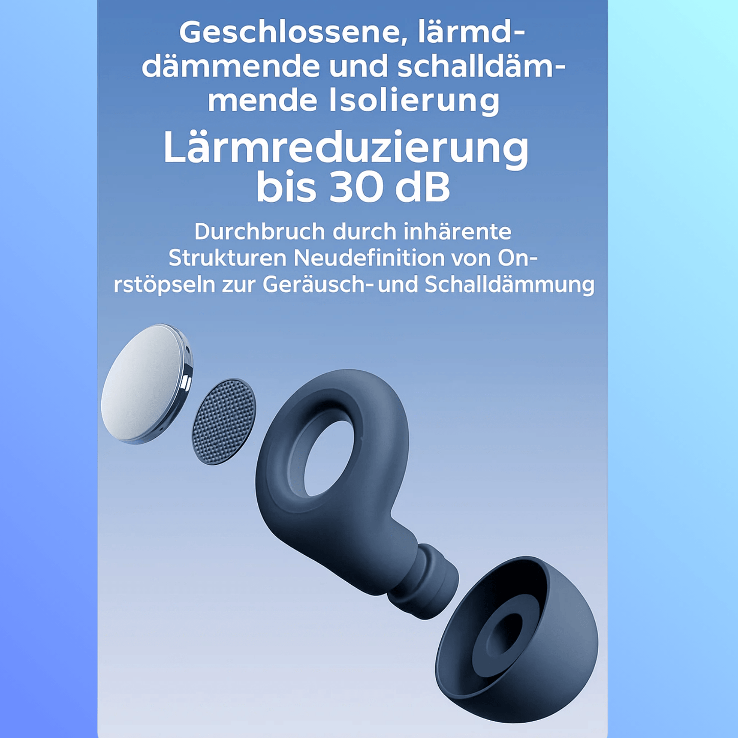 🌟 Allzweckn Ohrstöpsel – Wiederverwendbar & Vielseitig - Earplugs Prime