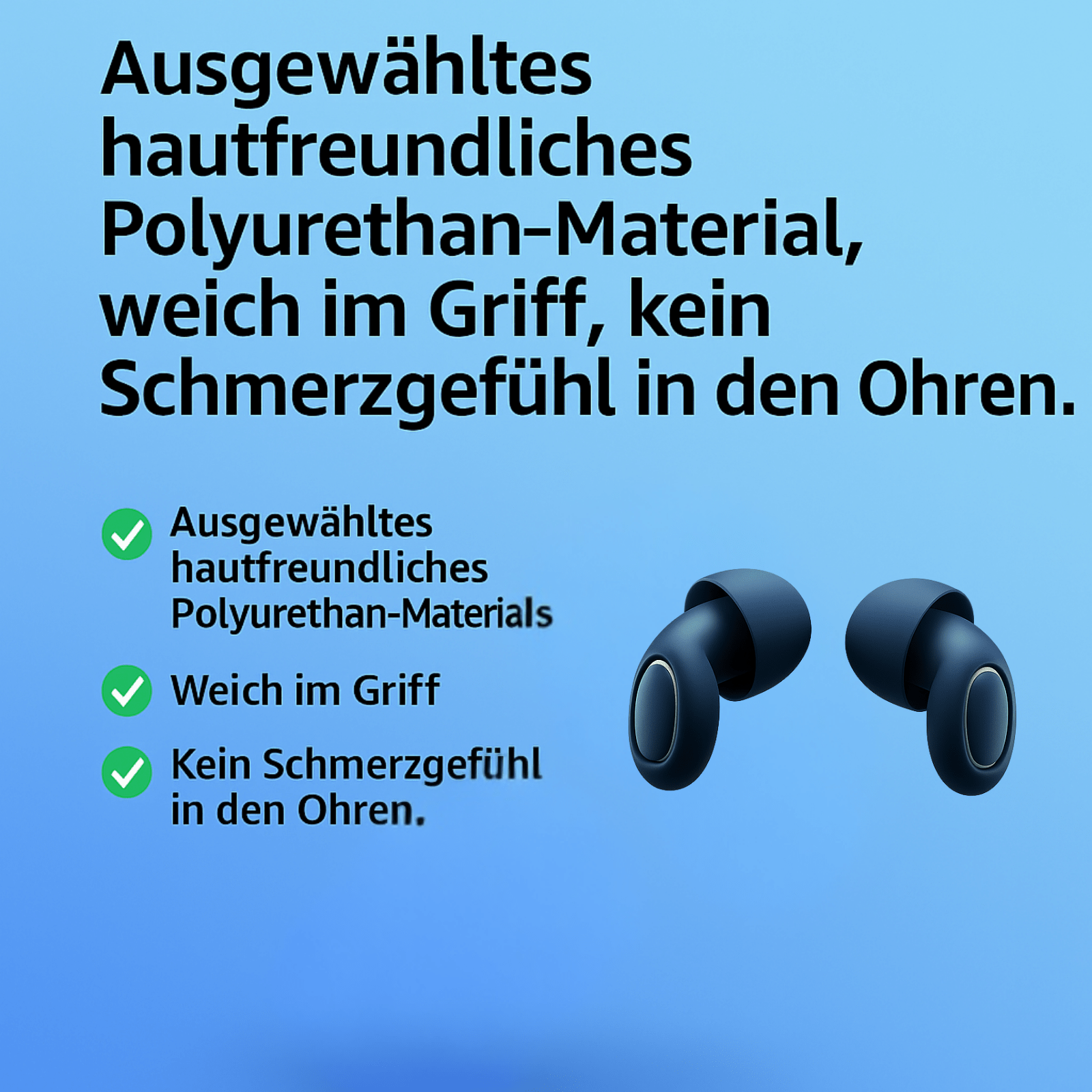🌟 Allzweckn Ohrstöpsel – Wiederverwendbar & Vielseitig - Earplugs Prime