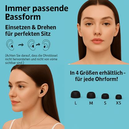 🌟 Allzweckn Ohrstöpsel – Wiederverwendbar & Vielseitig - Earplugs Prime