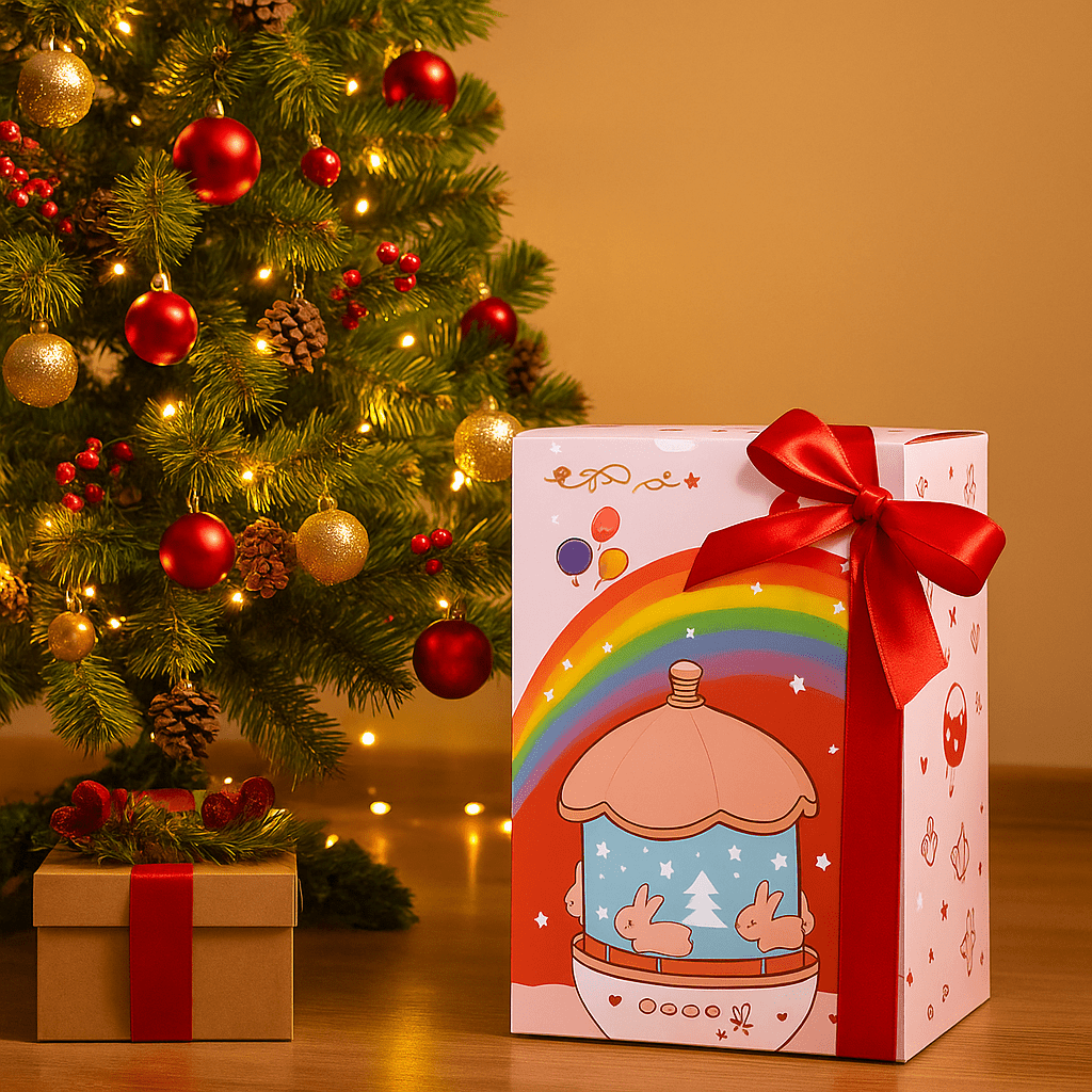 🌙 DREMO™ – Magischer Sternenprojektor mit Musik & 360° Rotation für Kinderträume - Earplugs Prime