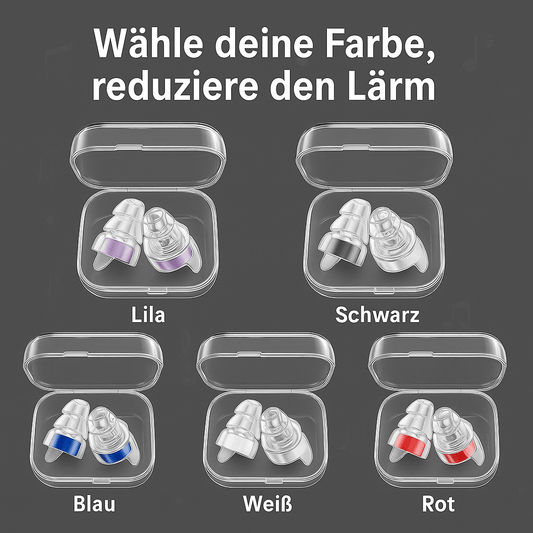 Fidelity Ohrstöpsel – Für Musik & Konzerte - Earplugs Prime