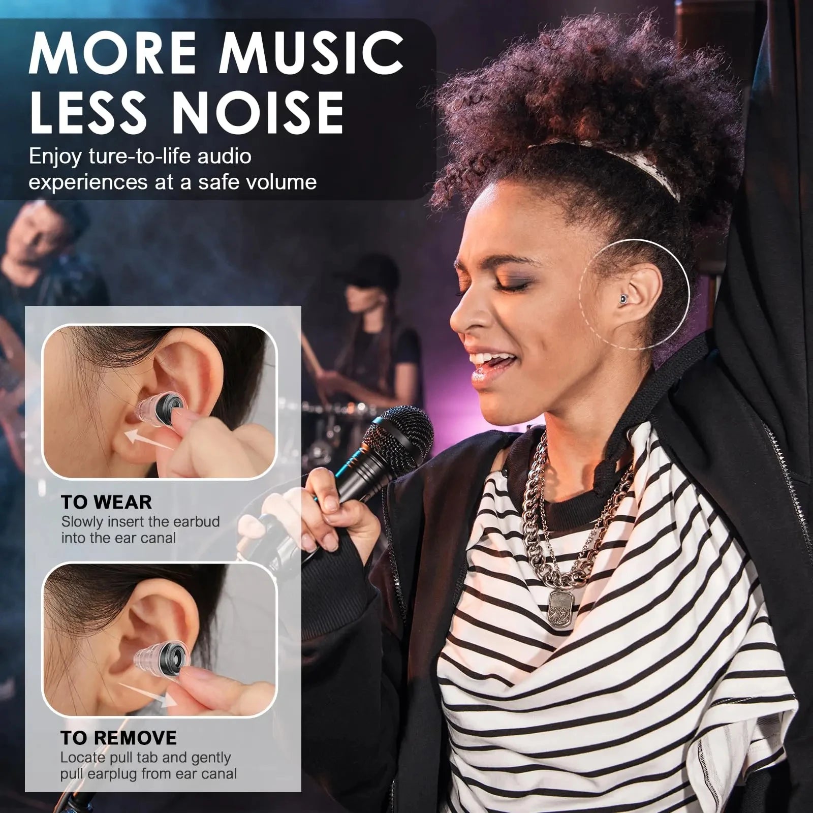 Fidelity Ohrstöpsel – Für Musik & Konzerte - Earplugs Prime