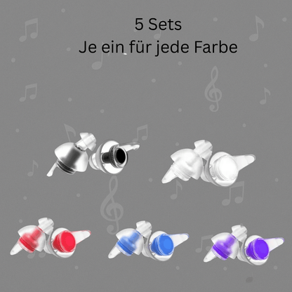 Fidelity Ohrstöpsel – Wiederverwendbar für Konzerte & Musik - Earplugs Prime
