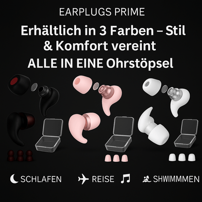 🎯 Fokus - Ohrstöpsel – Für Balance im Alltag - Earplugs Prime