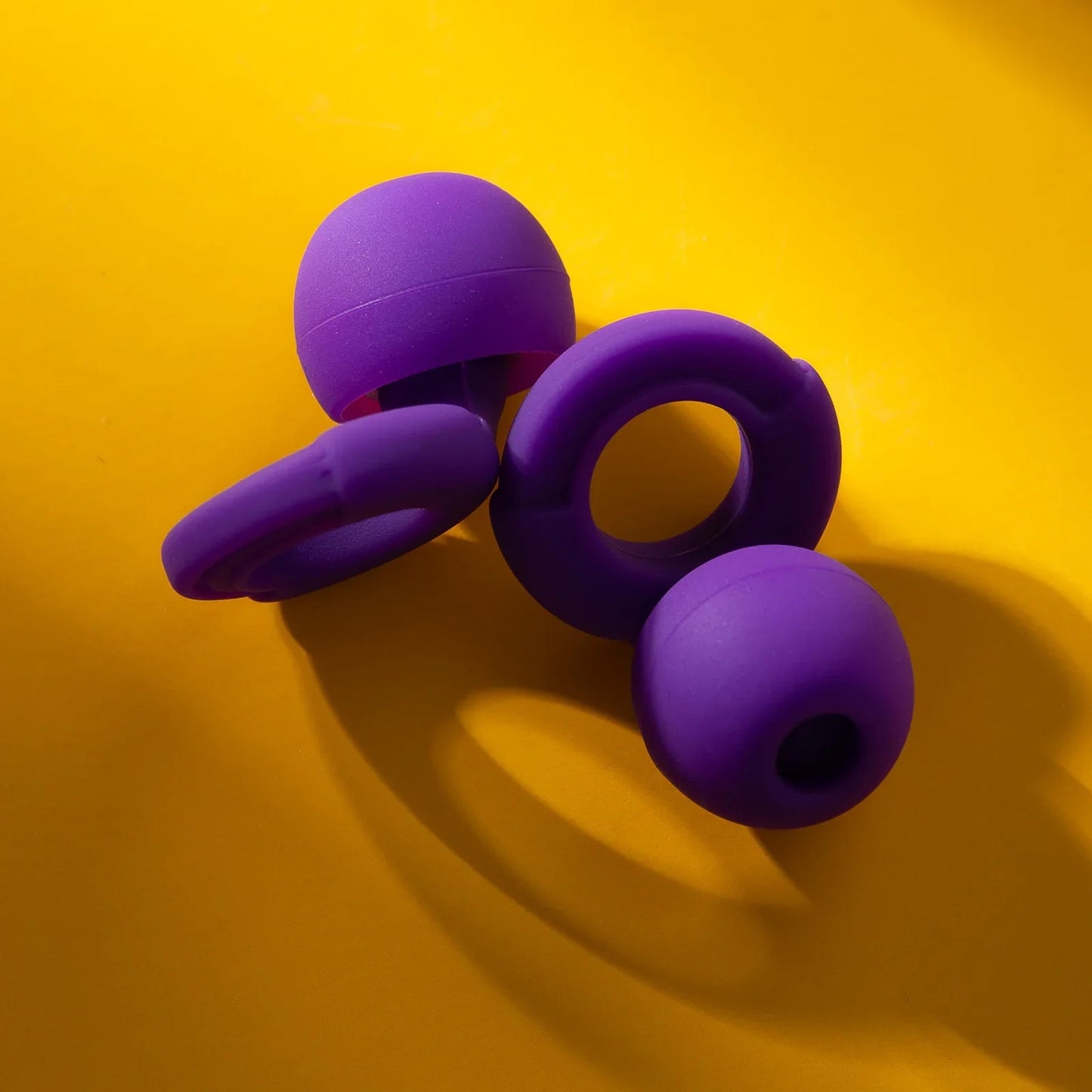 HUAK Weiche Silikon - Ohrstöpsel mit Geräuschunterdrückung, bequeme Ohrstöpsel zum Schlafen, Schwimm - Ohrstöpsel aus Silikon – Ohrstöpsel in XS/S/M/L - Earplugs Pro