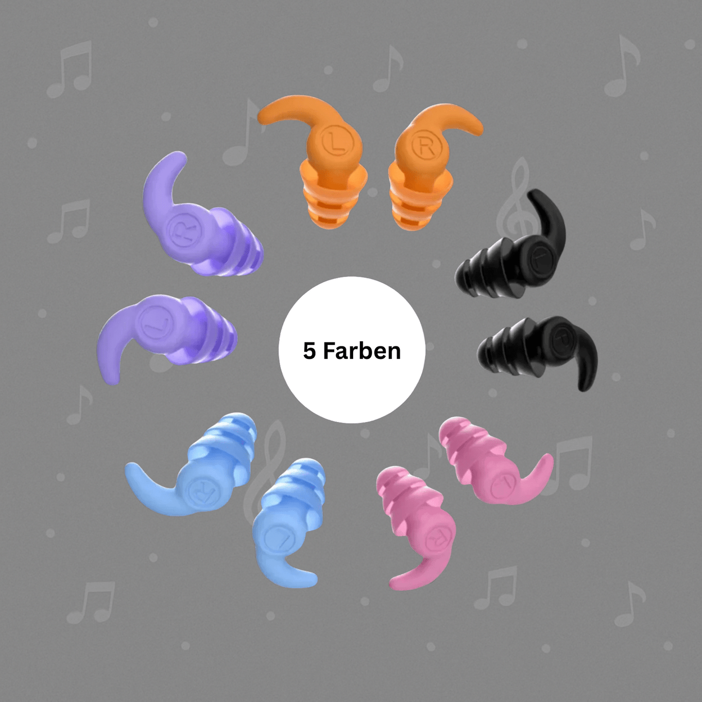 Musik - Stöpsel – Komfort & Geräuschschutz - Earplugs Prime
