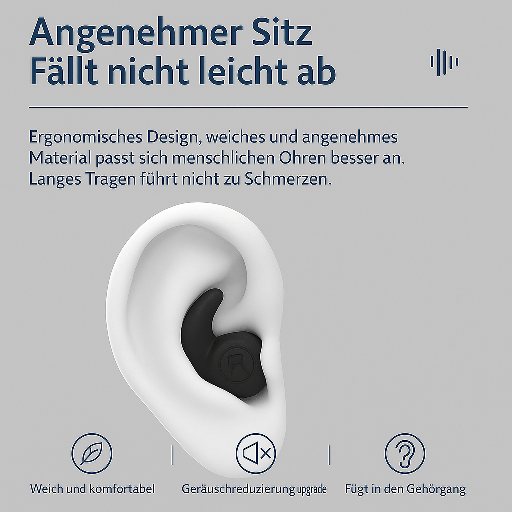 Musik - Stöpsel – Komfort & Geräuschschutz - Earplugs Prime