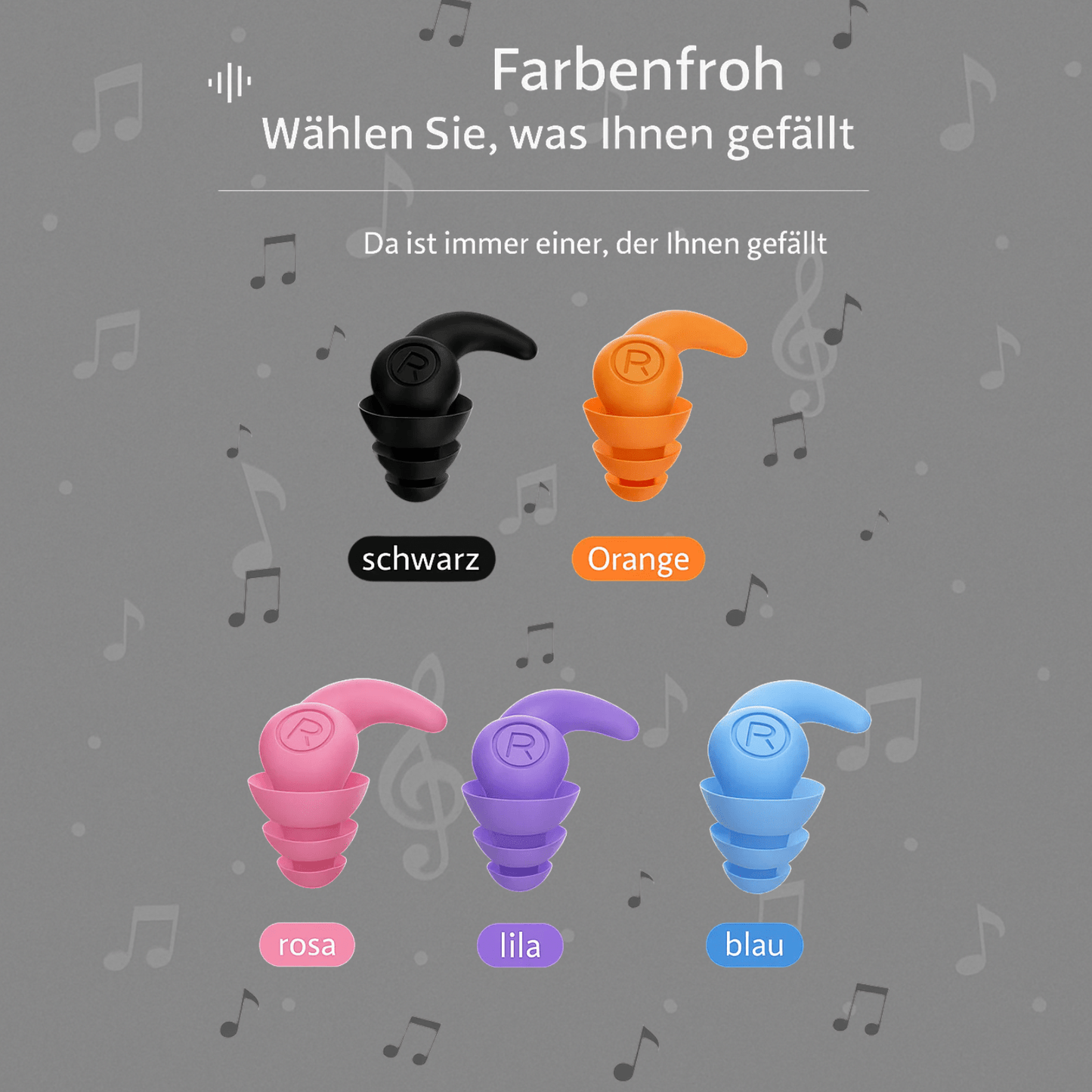 Musik - Stöpsel – Komfort & Geräuschschutz - Earplugs Prime