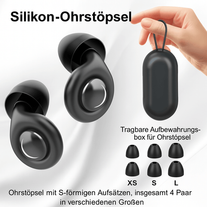 Ohrstöpsel für alle Zwecke – Geräuschreduzierung, wiederverwendbar, wasserdicht, bequem - Earplugs Prime