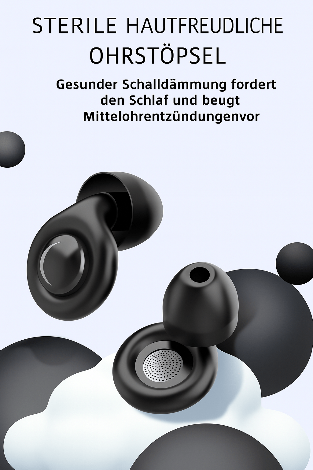 Ohrstöpsel für alle Zwecke – Geräuschreduzierung, wiederverwendbar, wasserdicht, bequem - Earplugs Prime