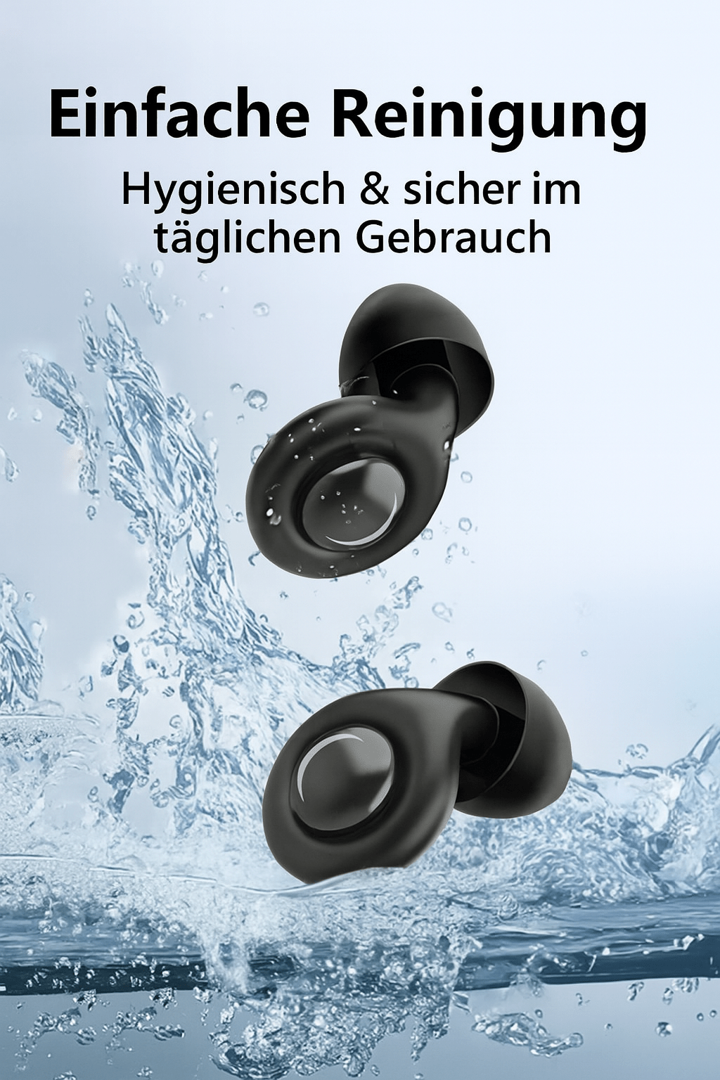 Ohrstöpsel für alle Zwecke – Geräuschreduzierung, wiederverwendbar, wasserdicht, bequem - Earplugs Prime