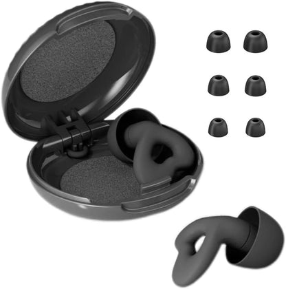 Ohrstöpsel zum Schlafen, 32 dB, geräuschunterdrückende Ohrstöpsel zum Schlafen, Konzerte, Arbeit, Flugzeug, Reisen, wiederverwendbare, wasserdichte Silikon - Ohrstöpsel - Earplugs Prime