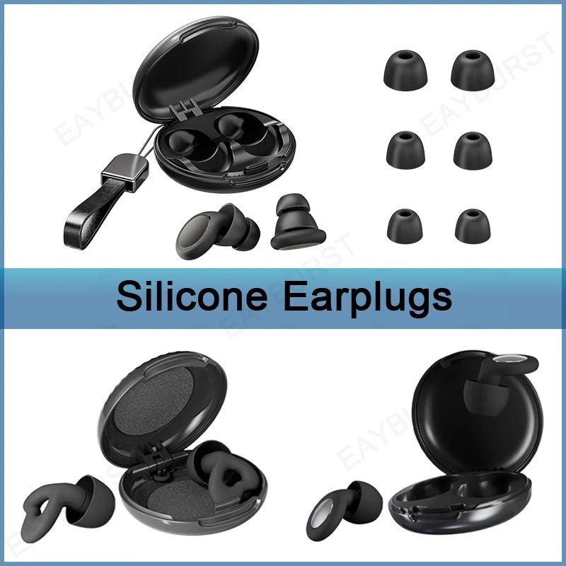 Ohrstöpsel zum Schlafen, 32 dB, geräuschunterdrückende Ohrstöpsel zum Schlafen, Konzerte, Arbeit, Flugzeug, Reisen, wiederverwendbare, wasserdichte Silikon - Ohrstöpsel - Earplugs Prime