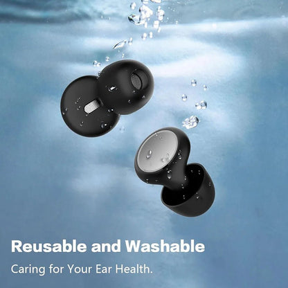 Ohrstöpsel zum Schlafen, 32 dB, geräuschunterdrückende Ohrstöpsel zum Schlafen, Konzerte, Arbeit, Flugzeug, Reisen, wiederverwendbare, wasserdichte Silikon - Ohrstöpsel - Earplugs Prime