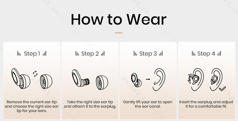 Ohrstöpsel zum Schlafen, 32 dB, geräuschunterdrückende Ohrstöpsel zum Schlafen, Konzerte, Arbeit, Flugzeug, Reisen, wiederverwendbare, wasserdichte Silikon - Ohrstöpsel - Earplugs Prime