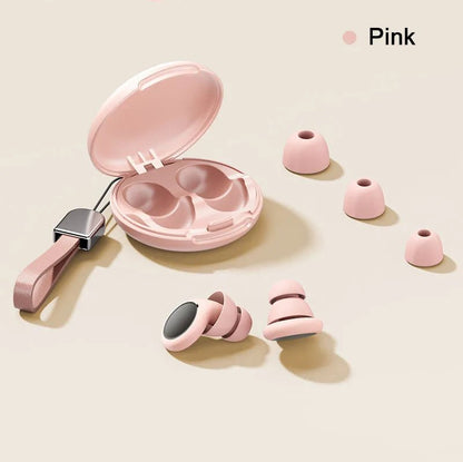 Ohrstöpsel zum Schlafen, 32 dB, geräuschunterdrückende Ohrstöpsel zum Schlafen, Konzerte, Arbeit, Flugzeug, Reisen, wiederverwendbare, wasserdichte Silikon - Ohrstöpsel - Earplugs Prime