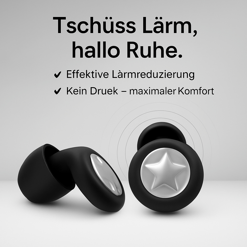 Premium Ohrstöpsel mit Box – Wiederverwendbar & Geräuschreduzierend - Earplugs Prime
