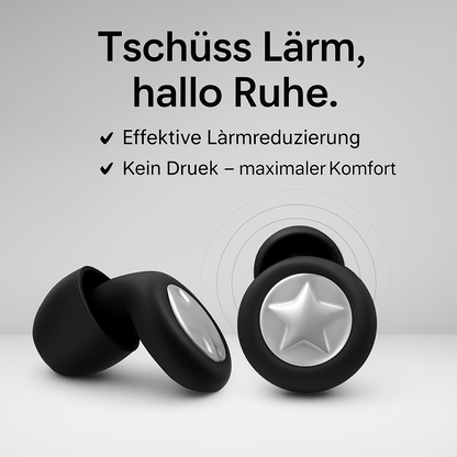 Premium Ohrstöpsel mit Box – Wiederverwendbar & Geräuschreduzierend - Earplugs Prime