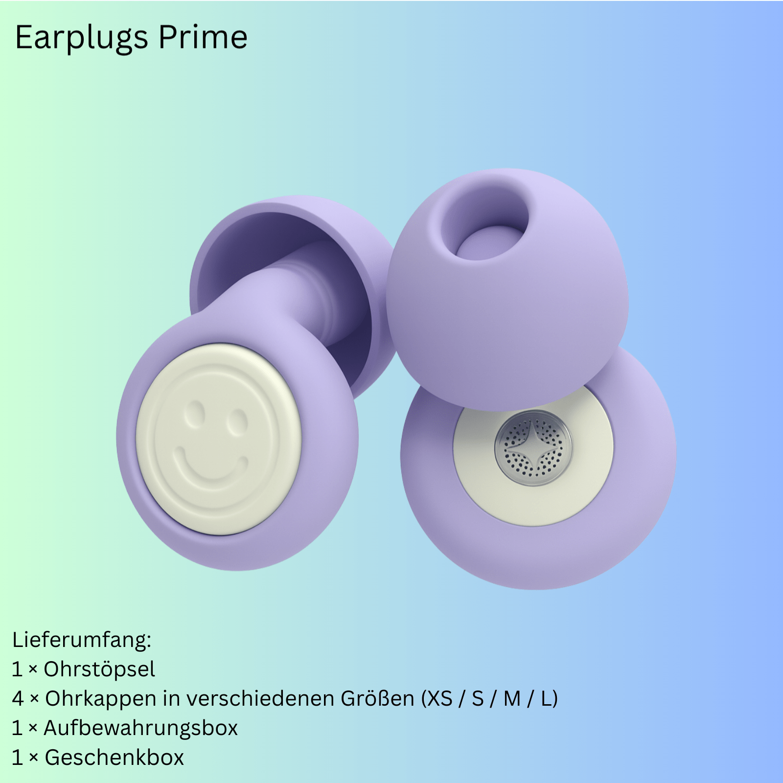 Premium Ohrstöpsel Schlafen - Earplugs Prime