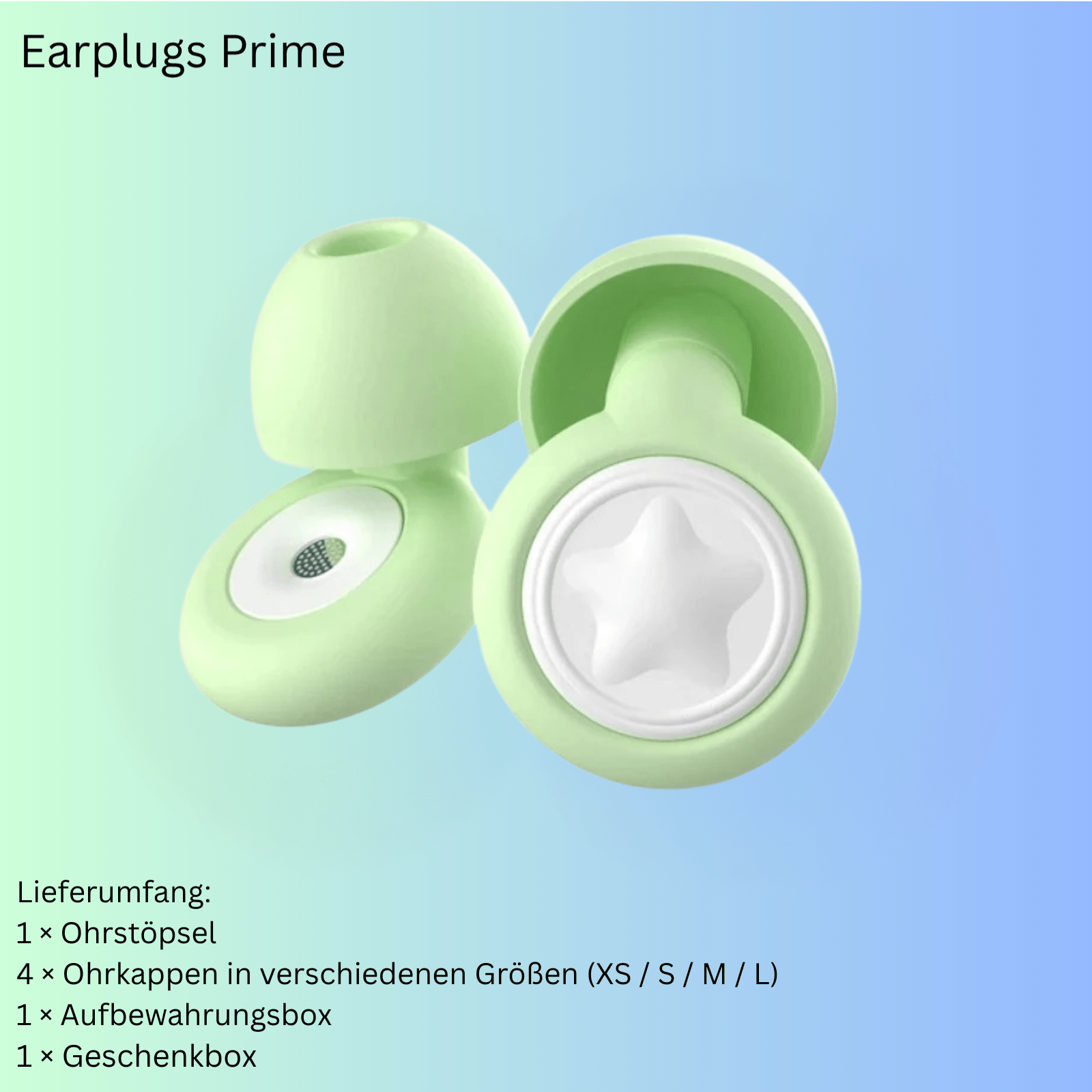 Premium Ohrstöpsel Schlafen - Earplugs Prime