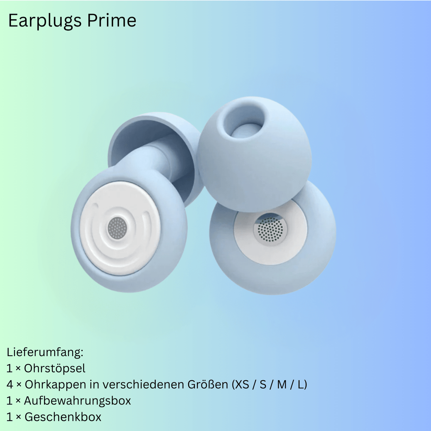 Premium Ohrstöpsel Schlafen - Earplugs Prime
