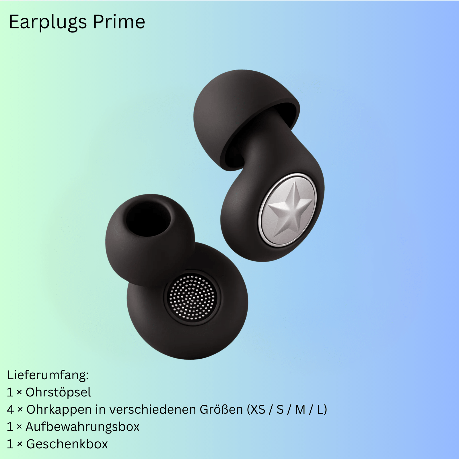 Premium Ohrstöpsel Schlafen - Earplugs Prime