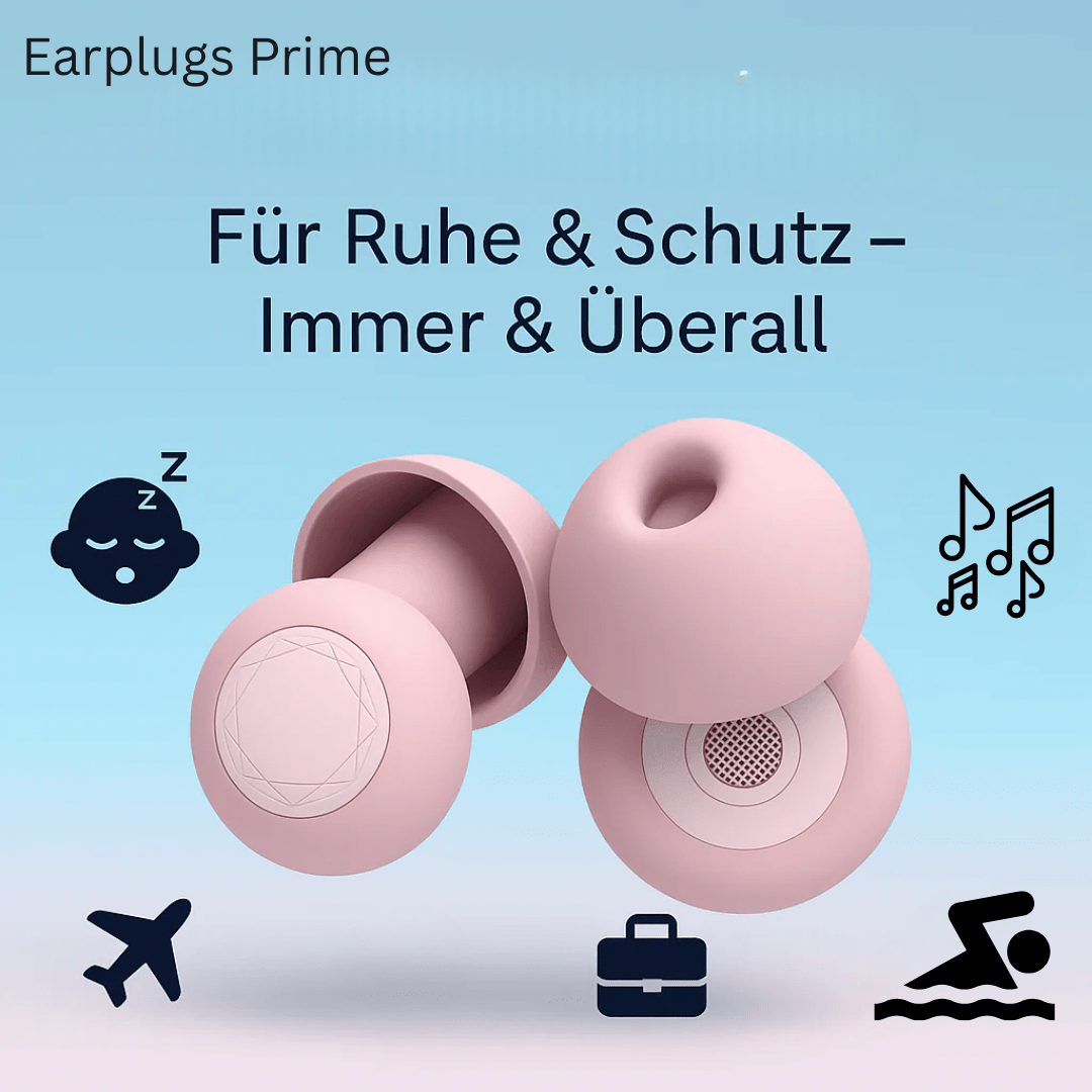 Premium Ohrstöpsel Schlafen - Earplugs Prime
