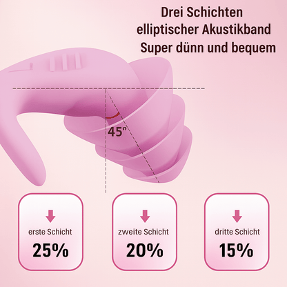 Reise - Ohrstöpsel aus Silikon – Geräuschreduzierend, wasserfest & ultraleicht - Earplugs Prime