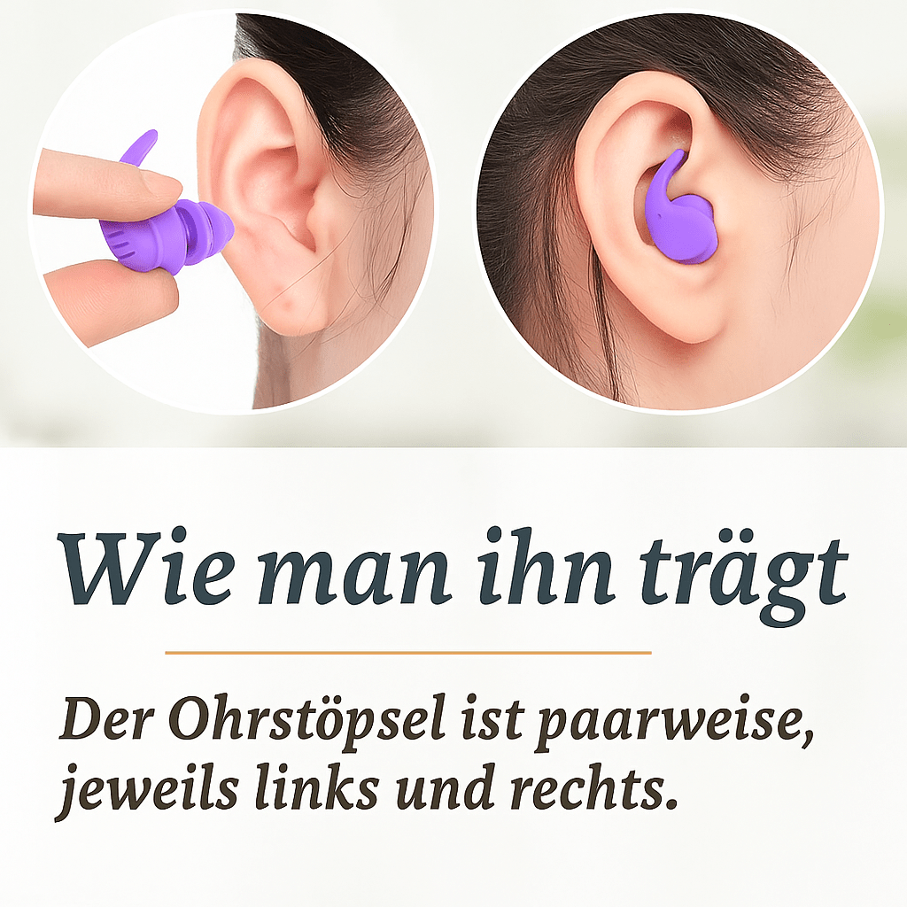 Reise - Ohrstöpsel aus Silikon – Geräuschreduzierend, wasserfest & ultraleicht - Earplugs Prime