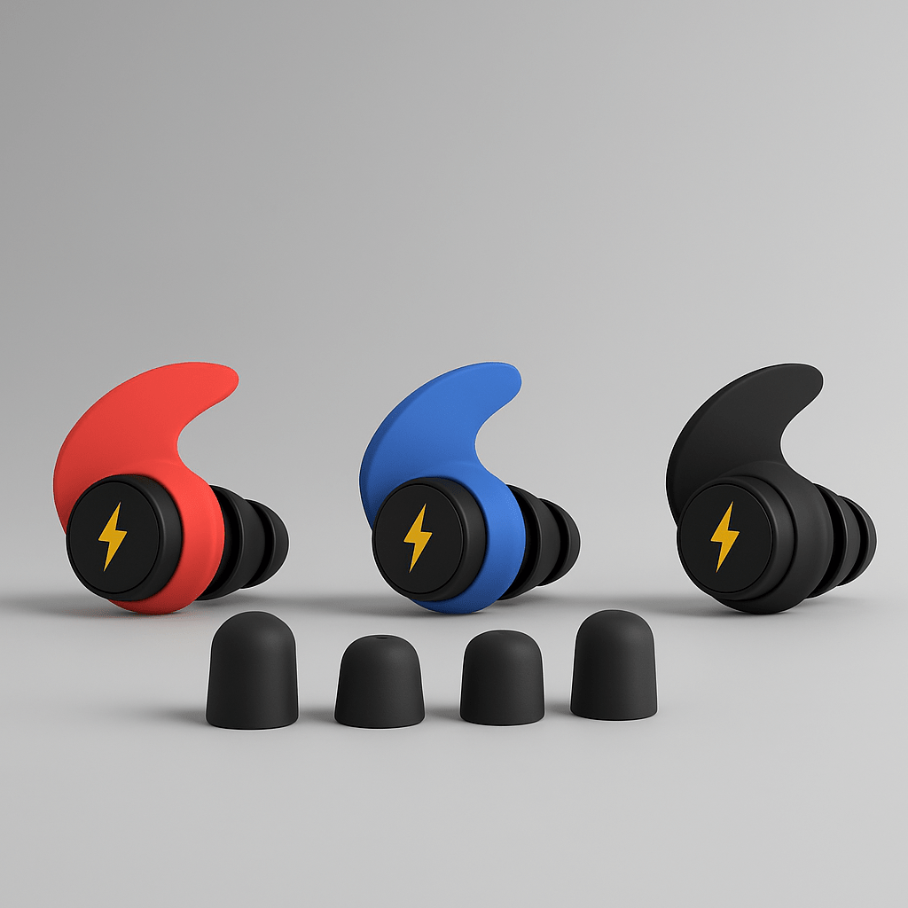 Reisefreundliche Silikon - Ohrstöpsel – Geräuschreduzierung & Komfort für unterwegs - Earplugs Prime