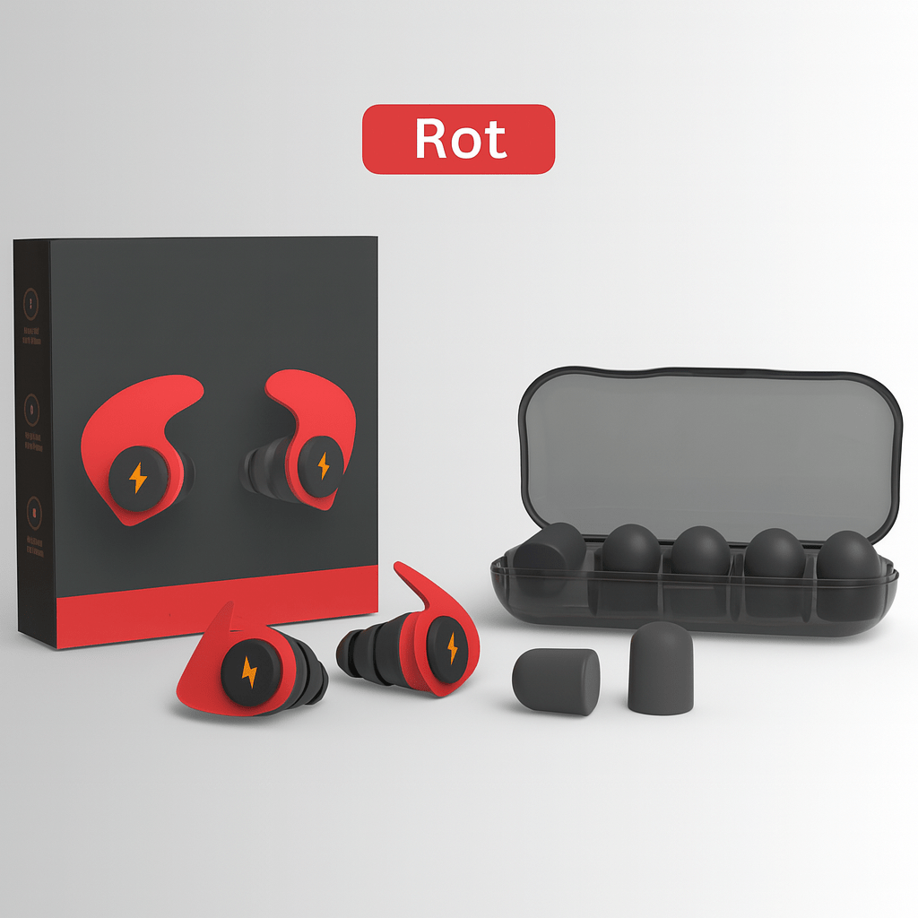 Reisefreundliche Silikon - Ohrstöpsel – Geräuschreduzierung & Komfort für unterwegs - Earplugs Prime