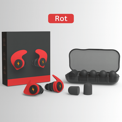 Reisefreundliche Silikon - Ohrstöpsel – Geräuschreduzierung & Komfort für unterwegs - Earplugs Prime