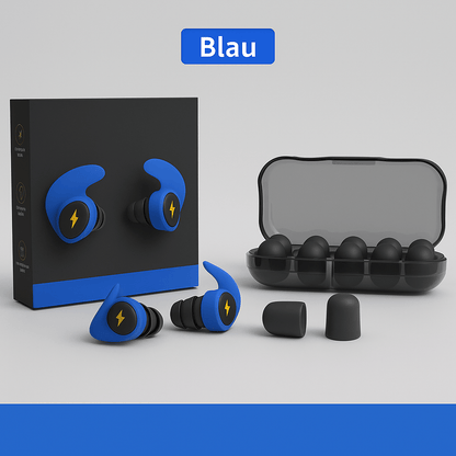 Reisefreundliche Silikon - Ohrstöpsel – Geräuschreduzierung & Komfort für unterwegs - Earplugs Prime