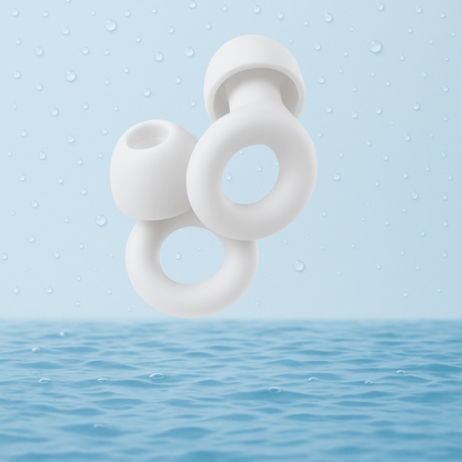 Silikon - Ohrstöpsel mit Etui – Wasserdich - Earplugs Prime