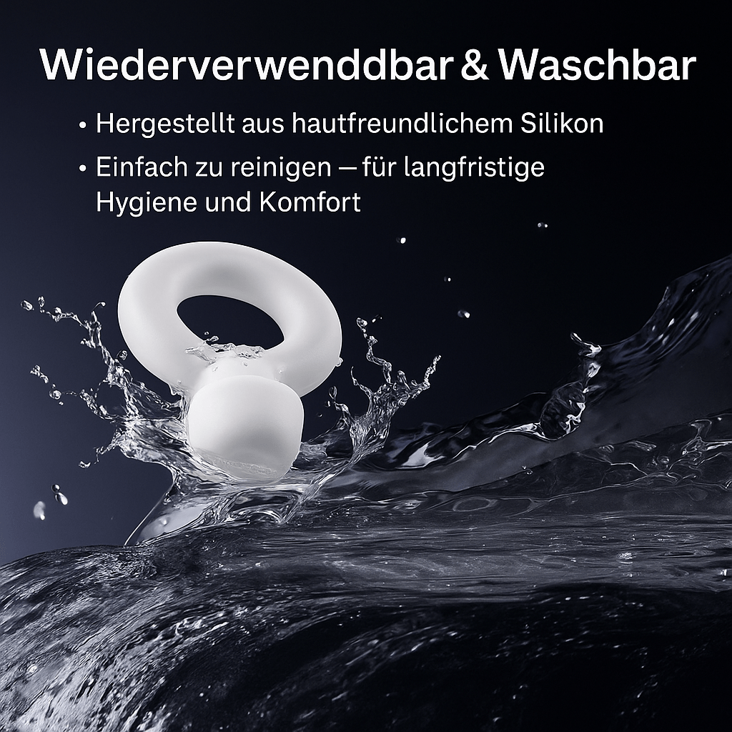 Silikon - Ohrstöpsel mit Etui – Wasserdich - Earplugs Prime
