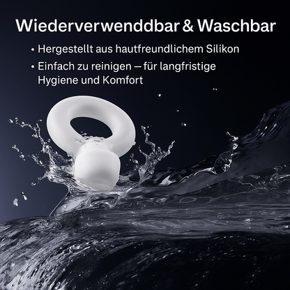 Silikon - Ohrstöpsel mit Etui – Wasserdich - Earplugs Prime