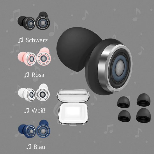 Silikon - Ohrstöpsel – Musik & Konzerte - Earplugs Prime