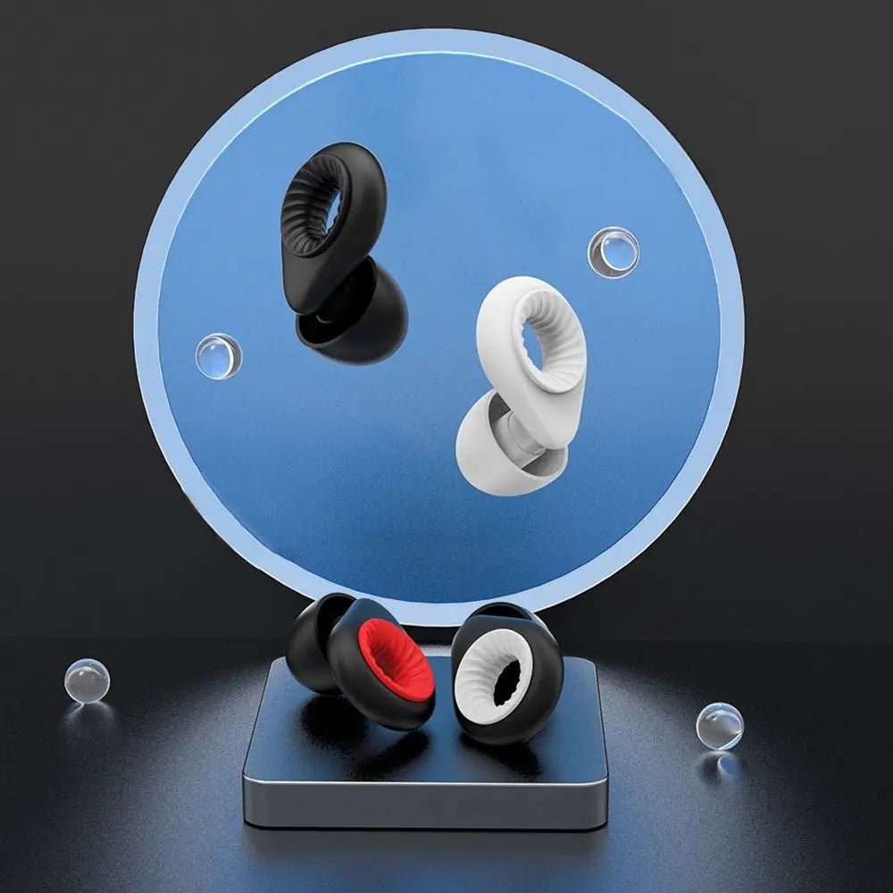 Silikon Ohrstöpsel zur Geräuschreduzierung – Bequemer Schlaf & Schutz in jeder Umgebung - Earplugs Pro