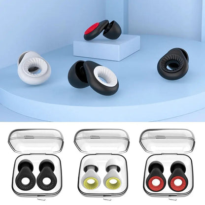 Silikon Ohrstöpsel zur Geräuschreduzierung – Bequemer Schlaf & Schutz in jeder Umgebung - Earplugs Pro