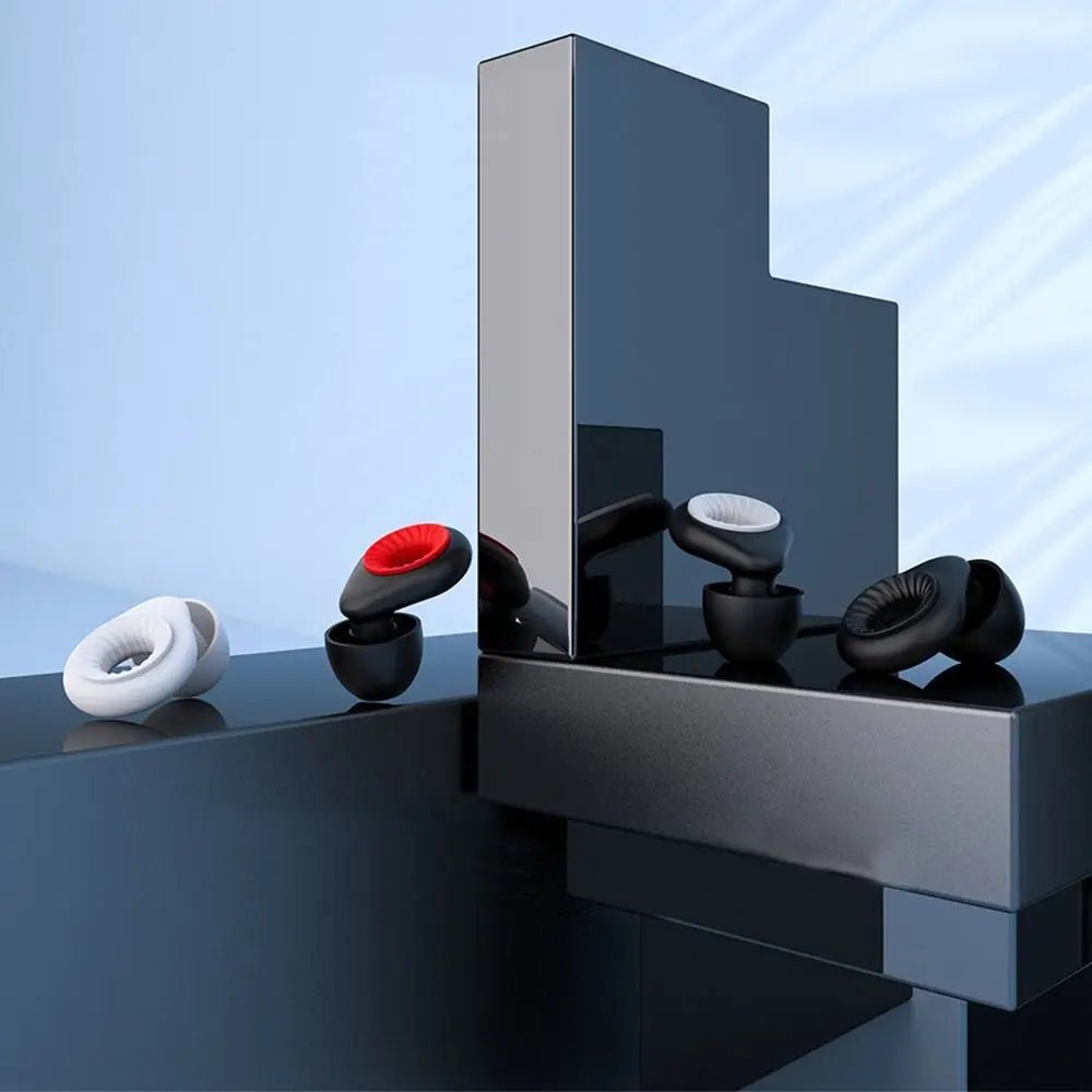 Silikon Ohrstöpsel zur Geräuschreduzierung – Bequemer Schlaf & Schutz in jeder Umgebung - Earplugs Pro